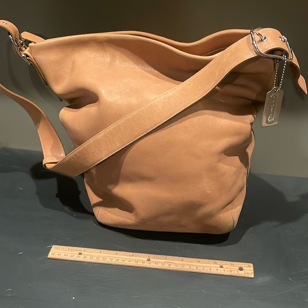 Large Coach tote shoulder bag
